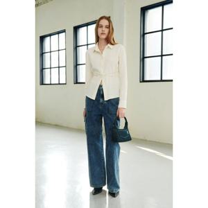 [플랙진]여성 와이드 데님 카고팬츠 M52(PJTH5MSM525)