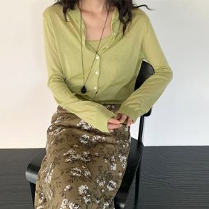 [헤레이스]쏘일 니트  가디건 세트_YMSH25FW118