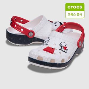 [크록스 본사] 크록스 피너츠 클래식 클로그 키즈 스누피 (211125-90H)