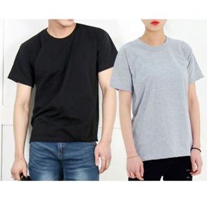 남자 반팔 면 티셔츠 기본 라운드티 여름옷 얇은옷