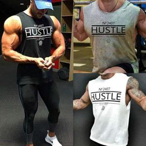 운동나시 짐웨어 남자 나시 헬스나시 티셔츠 허슬