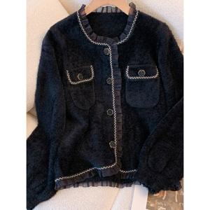 [예쎄][예쎄] 프릴 레이스 앙고라 니트 가디건  S4WCD007A