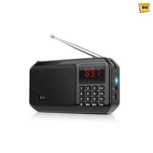 브리츠BZ-LV980 (BLACK) / 휴대용 블루투스 FM라디오 후레쉬