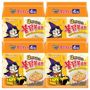삼양 4가지 치즈불닭볶음면 145g 16개
