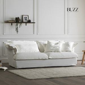 [퓨어1939] 온더클라우드 3인용 오가닉 패브릭 소파 PR701-2