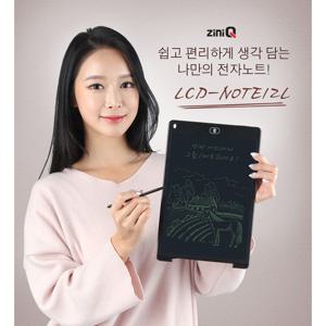 지니큐 LCD-NOTE12L 12인치 전자노트 노트패드 메모패드 드로잉