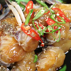 [자연맛남] 먹기편한 한입 쏙 간장게장 1kg