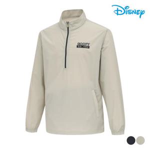 [디즈니골프]남성 하이넥 아노락 바람막이 점퍼 (DO1MJB006-BG)