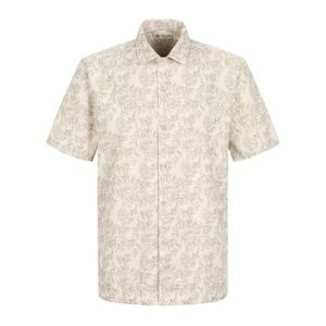 [페라로밀라노] (정가159000) 하와이안 린넨 셔츠 베이지 (AM0EWS25353)