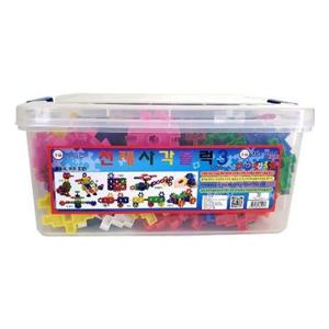 (토이맨) 천재사각블럭3 200pcs (1통)