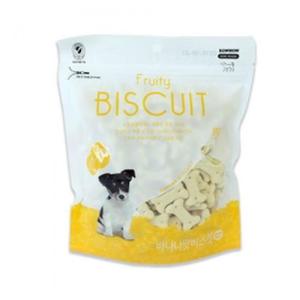 애견간식 바우와우 바나나맛 비스켓 1팩 220g