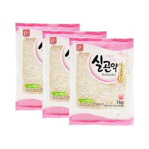 한성 곤약면 실곤약 1kg X 3개