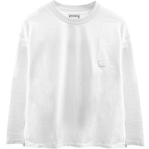 (명품) W231TS15712W 깃털 롱슬리브 티셔츠