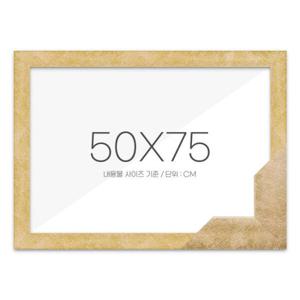 아트박스/퍼즐사랑 퍼즐액자 50x75 고급형 우드 골드