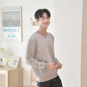 아트박스/교복몰 기본 마시멜로우 맨투맨 (소재 기모) 티셔츠