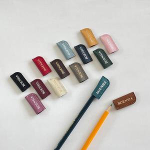 아트박스/보엔시아 엡송 가죽 이니셜 수제 연필캡