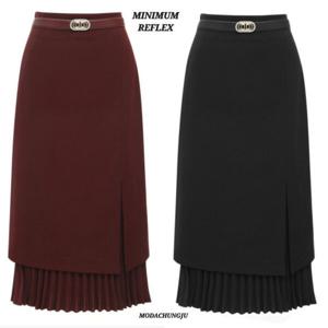 [미니멈]MD 울88 시스루 레이어드 스커트 MD MXDAWS1200_CJ