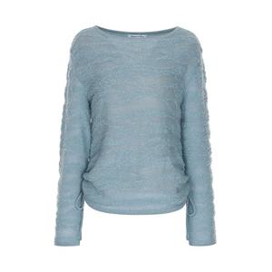 [올리브데올리브]슬럽보트넥 스트링 조절 니트 풀오버 OE5WP954