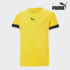 푸마 팀라이즈 쿨링 운동 반팔 저지 티셔츠 70493207