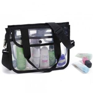 투웨이 방수 투명 크로스백(블랙) 바캉스가방 투명가방 투명토트백 투명숄더백 여자가방 여름가방 수영장가방 바캉스가방 물놀이가방 방수크로스백