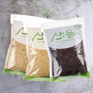 [산담들담] 우리잡곡 찰흑미/찰현미/찰보리 각1kg(3kg)
