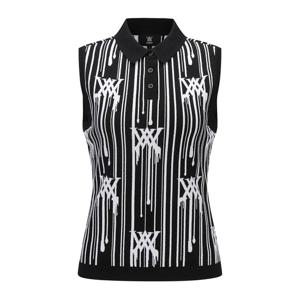 [어뉴골프] 여성 WOMEN RAIN LOGO SLEEVELESS SWEATER_BK