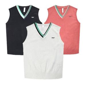 [디블록스] 여성골프웨어 여름 니트 펀칭 조끼