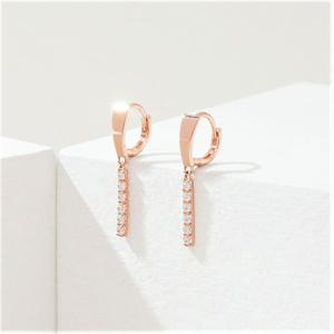 [GB] 풀 세팅 드롭 원터치 14k 귀걸이 LOSN2009G