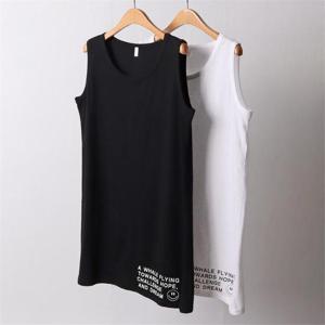 빅사이즈사랑해요 D776L304 플라잉스마일롱나시 MN