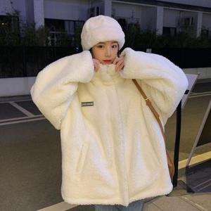 킨유 오버핏 양털 점퍼 SD_231112