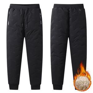 남성 방한 바지 겨울 솜 털 남자 조거 팬츠 DD-12562