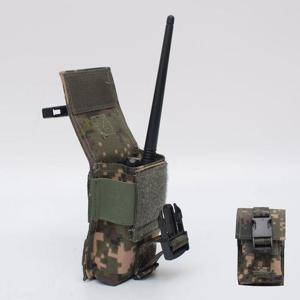 밀리터리 전술 육군픽셀 무전기 파우치