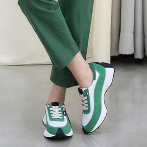 [블로썸스틸] ZS-MK-5034 소가죽 여자 운동화 신발