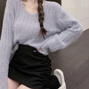 [라일리의류] Rly 여자 긴팔 데이트 미팅 가을 니트 스타일 복장