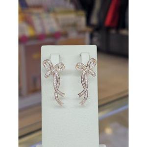 미라클 세이브존03 미라클  리본부케 실버 귀걸이 SAV(gss11)