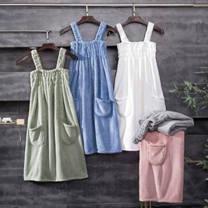 빅사이즈사랑해요 R053L405 러블리극세사샤워가운 DK