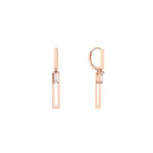 [GB] 스퀘어 큐빅 포인트 14K 귀걸이 LOSO1002G