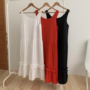 빅사이즈나시원피스 S510L408 보보셔링민소매원피스 MO