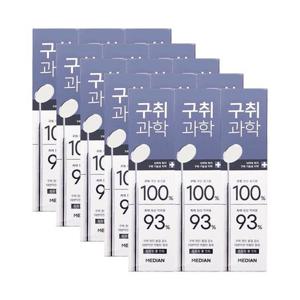 메디안 구취과학 치약 프리징 쿨민트 120g 3입 x5