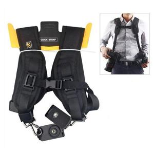 [프로셀러] 카메라 어깨끈 멜빵형 듀얼 카메라 바디스트랩