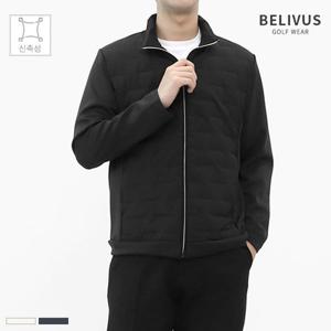 빌리버스 골프웨어 남성 다운 점퍼 기능성 스판 겨울 스포츠 웨어 BBLT018