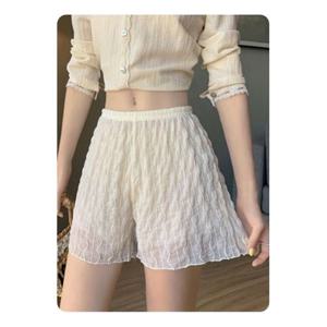 VIVA-HM46 살에 안붙는 이중 레이스 속바지