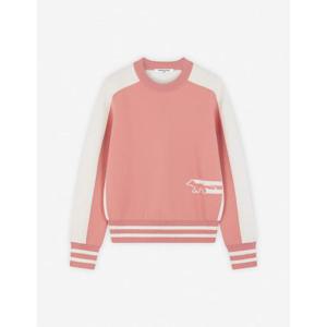 메종키츠네 긴팔 티셔츠 NW00803KM0327P634 ACER LEAF DOM