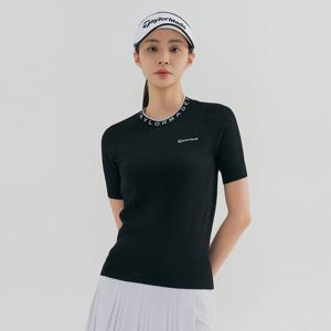 [공식]테일러메이드 여성 반팔 라운드 니트 TWSRN6122-199