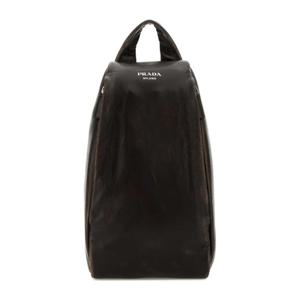 프라다 다크 브라운 나파 가죽 백팩 2VZ1142C75 F0003
