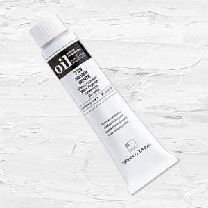 아트박스/신한화구 신한 유화물감 100ml 739(B) 실버화이트