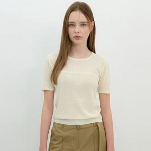 [올리브데올리브]페이크 레이어드 반팔 풀오버 (OH5MP432)