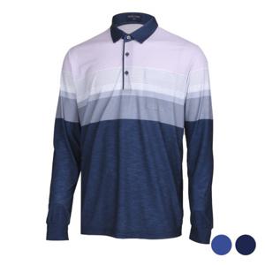 [파파브로]잔패턴 스트라이프 카라 티셔츠 MB-KAA-288,9