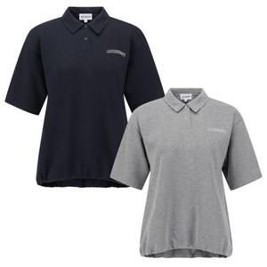 [파리게이츠]521E3TSJ23-여성 잭바니 백 프린팅 스트링 티셔츠-(25년가을)