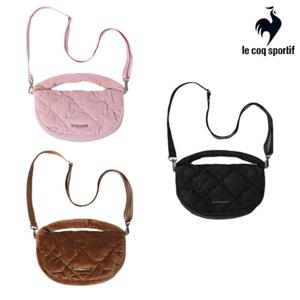 [르꼬끄] 여성 벨듀로이 미니 퀼팅백 QQ322WBG91